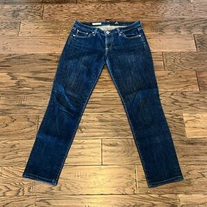 Ag Adriano Goldschmied The Stilt Cigarette Leg Mid Rise Size 28R